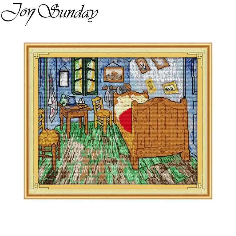 Embroidery Meaning - Sevinç pazar Van Gogh'un yatak odası