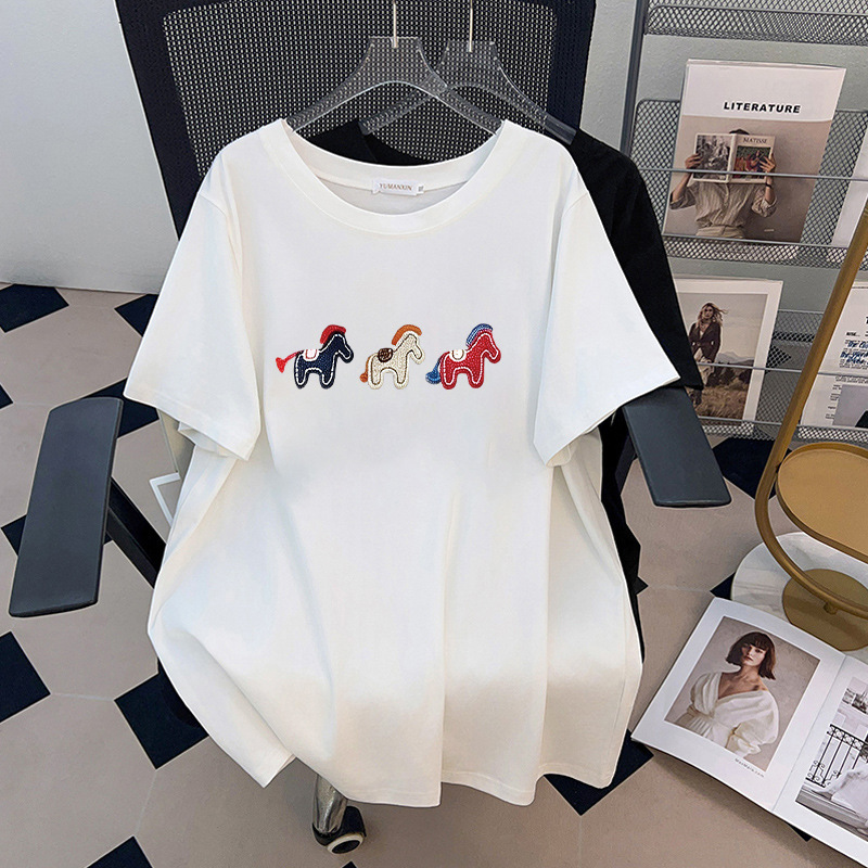 Embroidery Cotton Shirt - 170Kg Artı Boyutu Kadın Göğüs 170