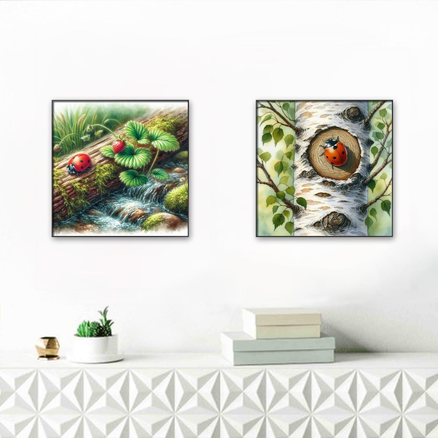 Yeni Uğur Böceği böcek DIY AB  - Embroidery Lady Bug incelemesi ve fiyatı