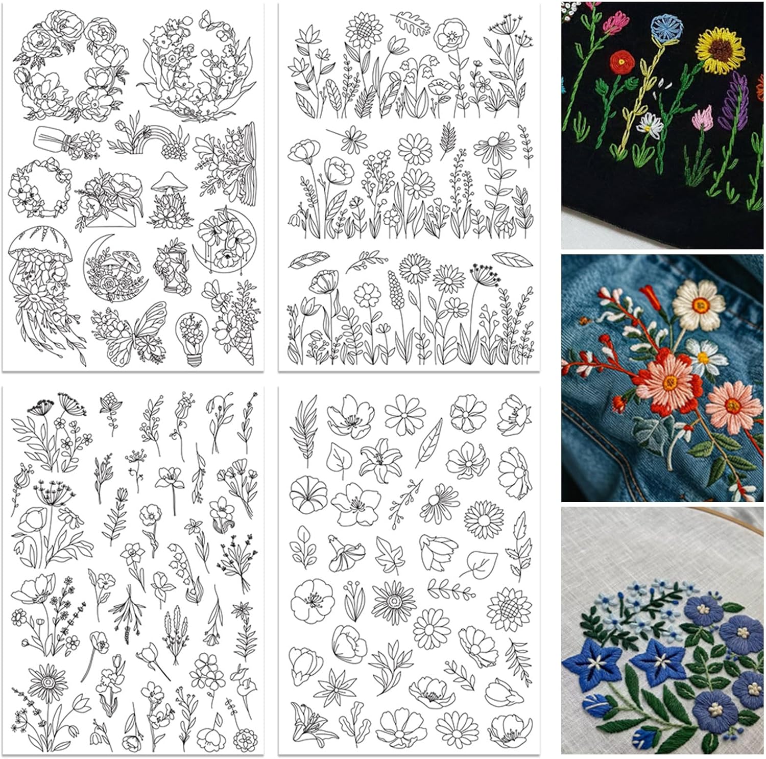 4 Yaprak Suda Çözünür Nakış De - Embroidery Meaning incelemesi ve fiyatı