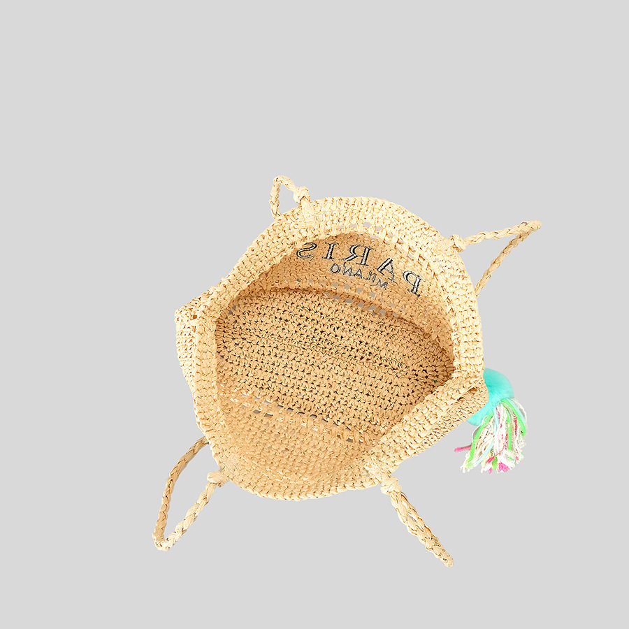 Rahat Içi Boş Hasır Tote Çanta - Embroidery Bali incelemesi ve fiyatı