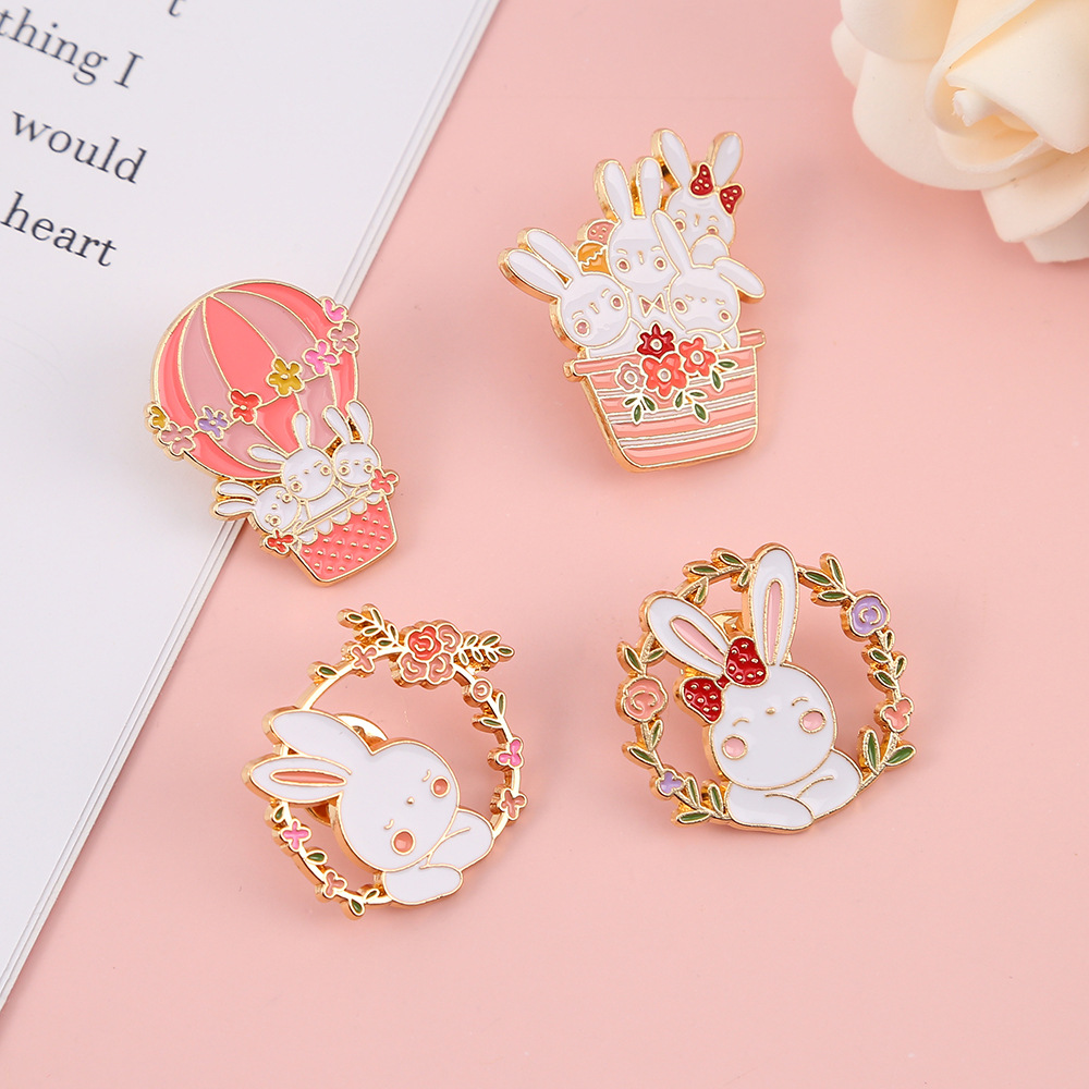 1 adet sevimli tavşan Metal br - Embroidery Bali incelemesi ve fiyatı