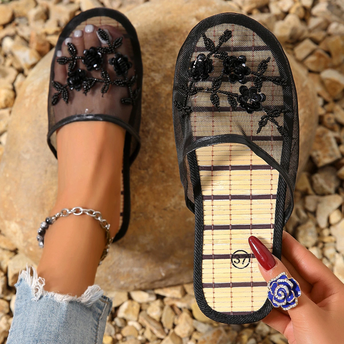 Bayan File Kapalı Burunlu Terl - Embroidery Garments incelemesi ve fiyatı