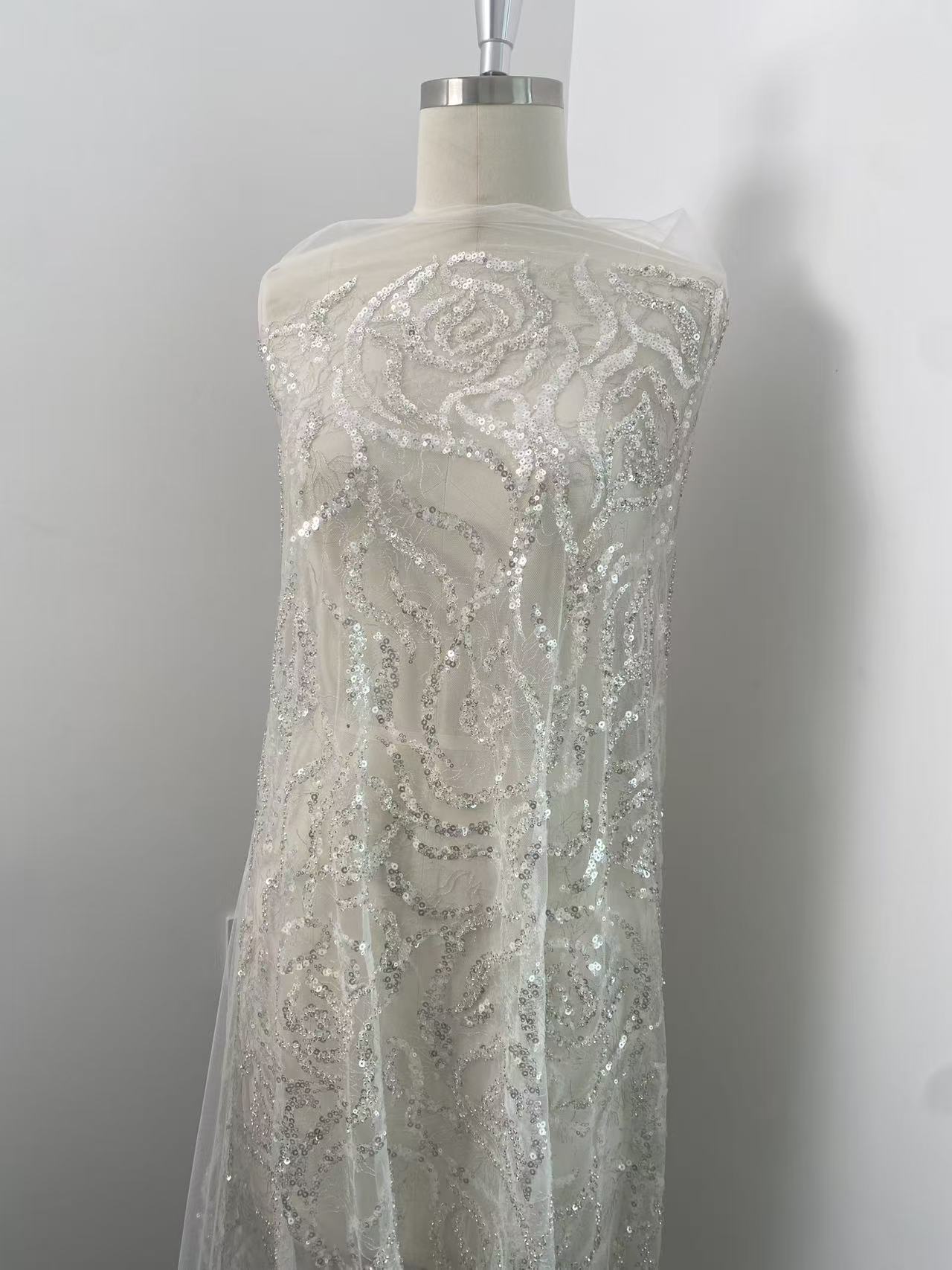 Ağır Boncuklu Dantel Kumaş, Gü - Embroidery Rose incelemesi ve fiyatı